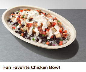Fan Favorite Chicken Bowl
