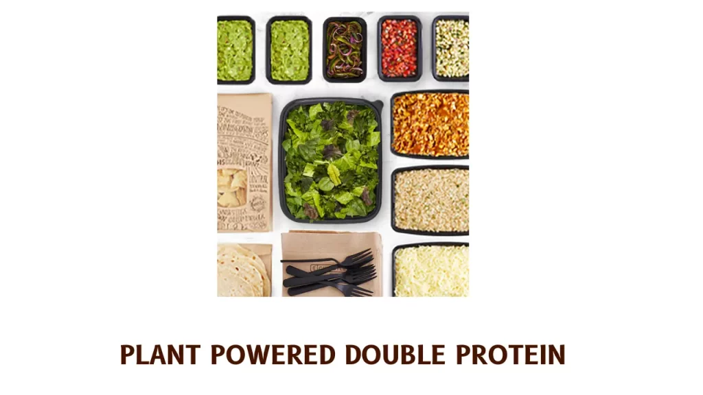 PLANT POWERED DOUBLE PROTEIN