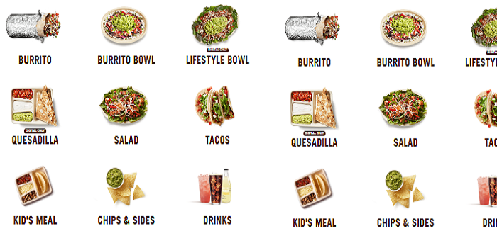 Chipotle Menu Prices Canada