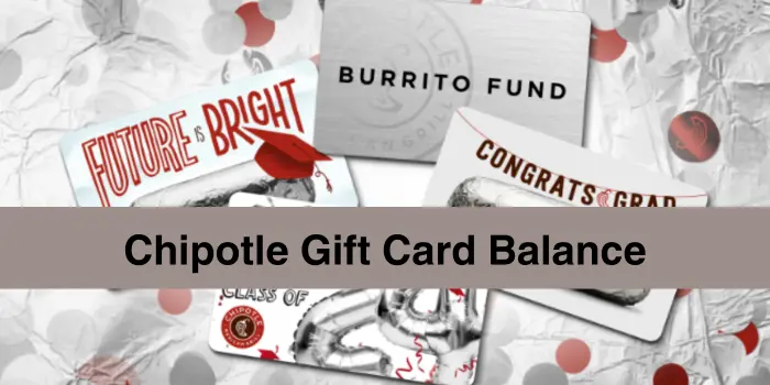 Chipotle Gift Card Balance