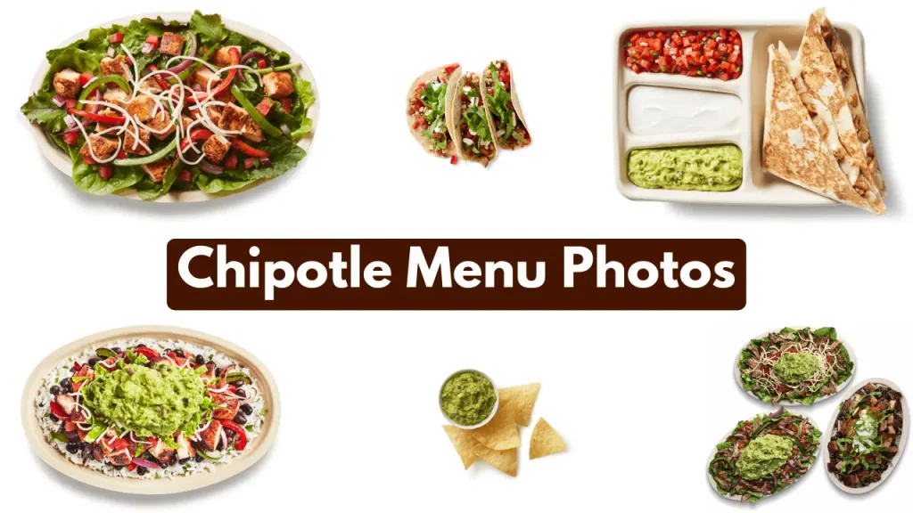 Chipotle Menu Photos